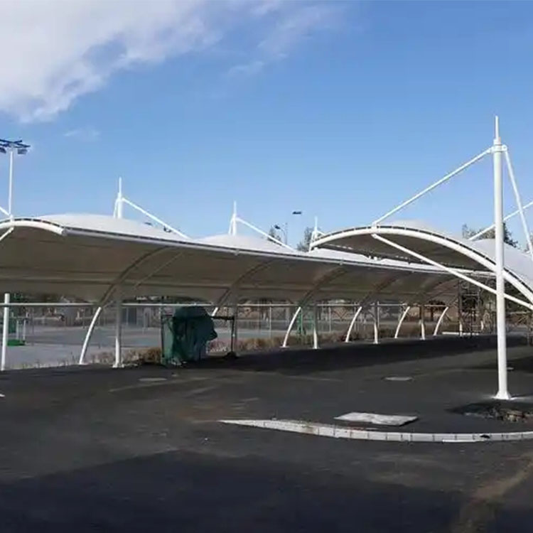 新郑市膜结构电动车棚